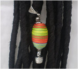 Dreadz Dangle Dreadlock Hair Beads (5mm Hole) (A-01) x 1 Bead