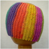 Dreadz Hand Knitted Dreadlock Headband / Tube (Light Multi) (DR-06)