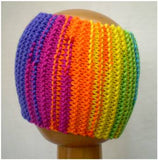 Dreadz Hand Knitted Dreadlock Headband / Tube (Bright Multi) (DR-08)