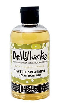 Dollylocks - Liquid Dreadlocks Shampoo - Tea Tree Spearmint (8oz