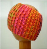 Dreadz Chunky Knitted Headband / Tube (Sunburst)